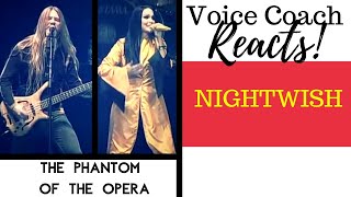 Voice Coach Reacts to NIGHTWISH | Phantom of the Opera | FIRST HEARING of Tarja Turunen