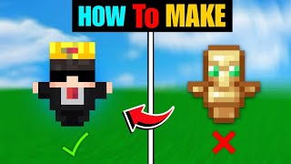 How Make Custom Totem Of Undying Skin ||🤯|| In Minecraft PE Hindi 2024 | #minecraft