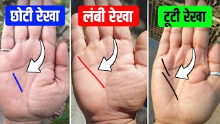 आपके हाथ में ये रेखा छोटी है या लंबी? 🤔 Budh rekha in palmistry