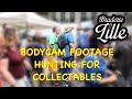 Bodycam footage hunting for collectables on the fleamarket Braderie de Lille - Erix Collectables 198