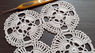 Простой   КВАДРАТНЫЙ МОТИВ вязание крючком мастер-класс How to Crochet for Beginners