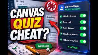 How To CHEAT On Canvas Tests & Quizzes (WORKING 2026)