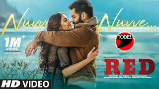 RED -Nuvve Nuvve Video Song  | Ram Pothineni, Malvika Sharma | Mani Sharma | Kishore