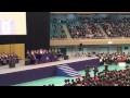 2015年明治大学入学式開式のことば