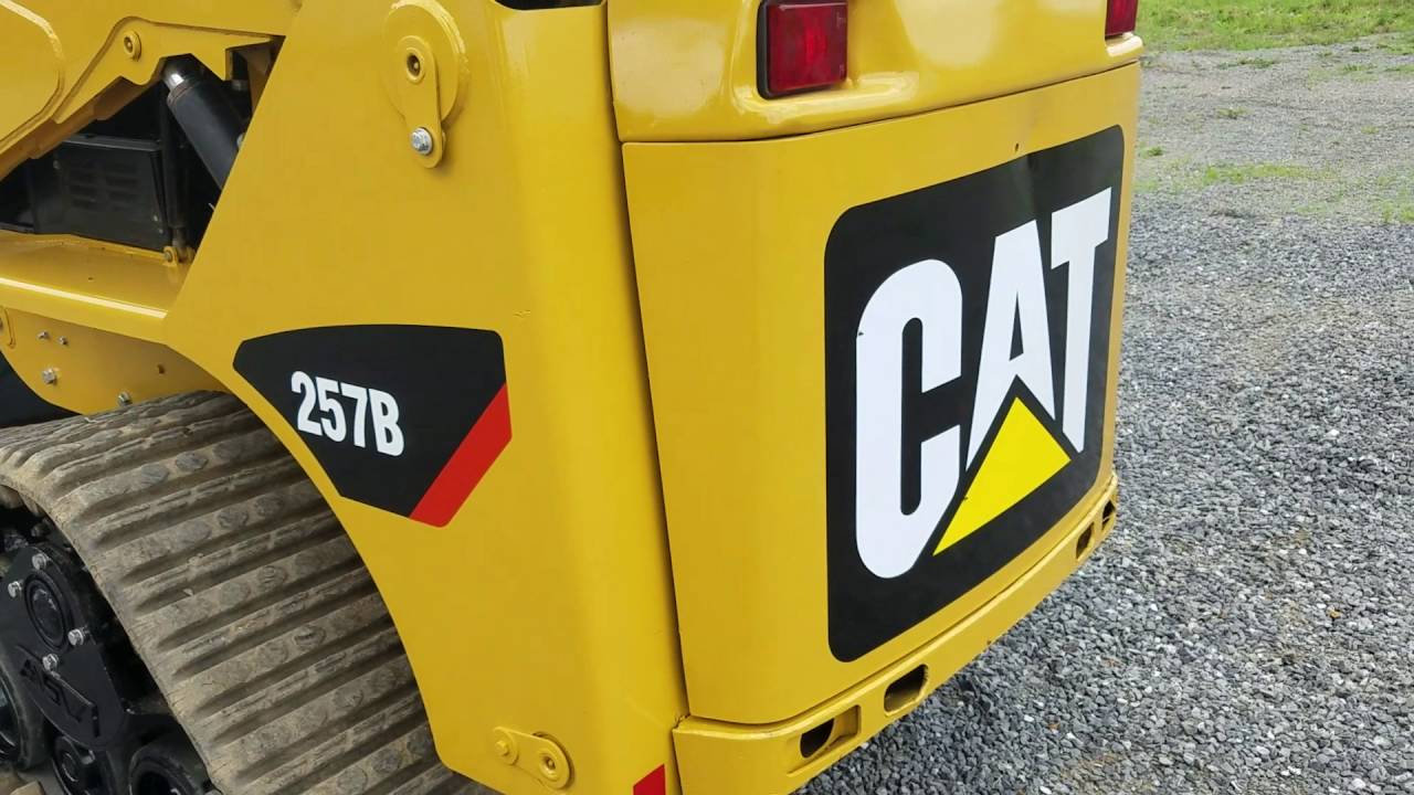 Cat 257B Caterpillar Multi Terrain Loader! Inspection - YouTube