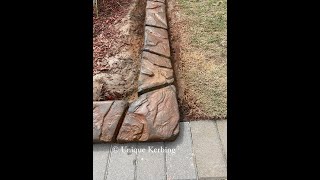 Unique Natural Rock Kerbing