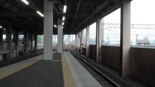 【名鉄】快速急行豊橋行き　名鉄一宮駅到着