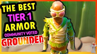 THE BEST GROUNDED TIER 1 ARMOR SETS! Community Voted!