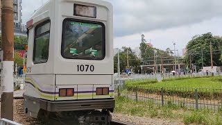 【縮時行車片】港鐵輕鐵507綫 第一期列車 1070 往田景全程行車片段