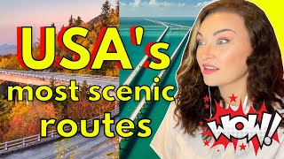 New Zealand Girl Reacts to Top 10 Scenic Routes in the USA | UNITED STATES of AMERICA