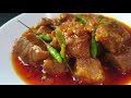 *ဝက္ ပဲငပိခ်က္*pork curry with soy bean paste