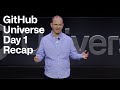 GitHub Universe 2022 Day 1 Recap