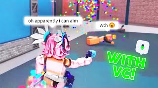 TOP FUNNIEST Roblox MM2 Compilation *VOICE CHAT*