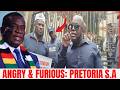 ANGRY & FURIOUS: Zimbabweans Protest at Pretoria Embassy