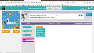 2nd Grade Lesson 3 Debugging in Maze