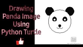 Drawing Panda With Python Turtle | Python Turtle | Python Tutorial