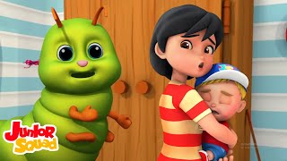 Bug Bug canción | Rimas para niños | Junior Squad Español Latino | Dibujos animados