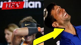 nadal crying after losing in Australian Open 2019 And Novak Djokovic laughing