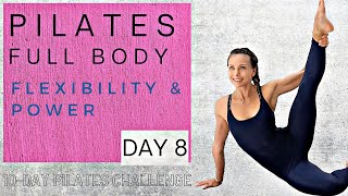 FULL BODY PILATES For Core Strength and Muscle Balance | 10-Day Pilates Challenge