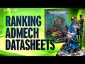 NEW Codex Adeptus Mechanicus Datasheet Tier List!  Which Units Are Most Competitive?