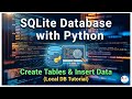 SQLite Database with Python | Create Tables & Insert Data (Local DB Tutorial) | Amplifyabhi