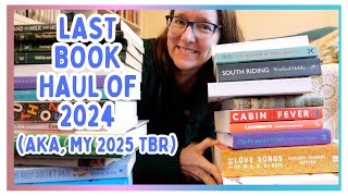 Last Book Haul of the Year \u0026 my 2025 TBR