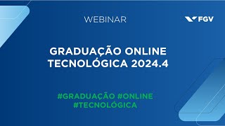 Webinar | Graduação Online Tecnológica 2024.4