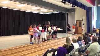 Addison's 3rd grade graduation