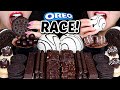 ASMR RACE! BLACK + WHITE DESSERTS (OREO ICE CREAM, TRUFFLE BOMB CAKE, MACARON, PUFF PASTRY, WAFER 먹방