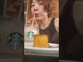 スタバでモーニング☀️新発売のケーキ食べたよ！ starbucks 咀嚼音 モッパン short