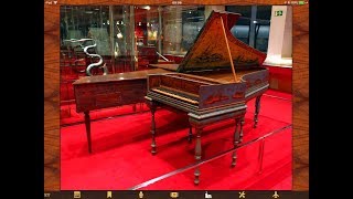 The Excellent \u0026 Beautiful ZELL ET Harpsichord App - Demo for the iPad