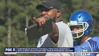 Stephenson High alum takes over as Jaguars head coach