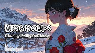 🌅 朝ぼらけの調べ｜Morning Twilight's Melody ❄️🎶【夜明けの静寂と雪の光景を描く和風バラード】