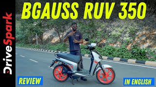 Bgauss RUV 350 Review | Features | Range | Charging | Top Speed | Vedant Jouhari