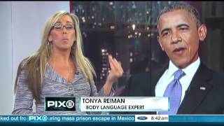 PIX News   Body Language Analyst Tonya Reiman analyzes President Obama 9 20 12