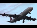 Virgin Atlantic Airbus A340-300 [G-VELD] landing at LAX