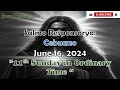 Salmo Responsoryo: June 16, 2024- Cebuano/11th Sunday in Ordinary Time/With Chords!!!