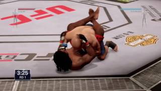 UFC#1/yun jari is in ufc omg/yung jari on the attack