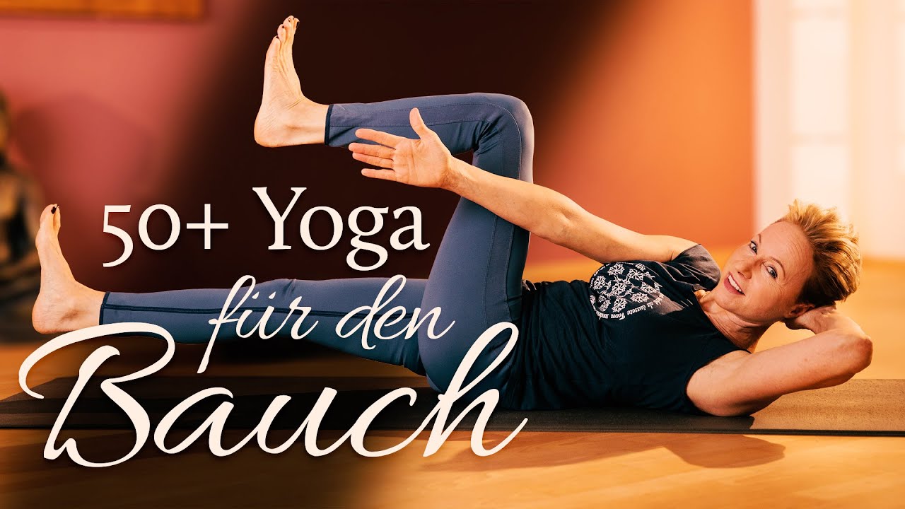 50+ Yoga Bauch Workout - 15 Minuten Für Gesunden Bauch Und Rücken - YouTube