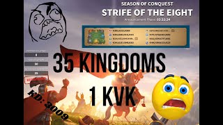 35 Kingdoms, 1 KVK! Marauders Encampment: KVK Diplomacy, Allies, Enemies, and More! Live Now! 🌍⚔️🤝🔥