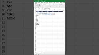 Stock dividends in Excel