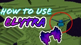 (Mcpe 0.17.0.1)HOW TO USE ELYTRA wings in mcpe  HOW TO USE MCPE|HOW TO USE ELYTRAS IN MCPE 0.17.0