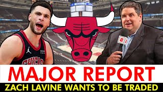 REPORT: Zach LaVine WANTS To Be Traded At NBA Trade Deadline Per ESPN's Brian Windhorst