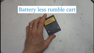 Battery less rumble cart