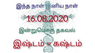 UNMEI/ இன்றுமொரு தகவல்/ இஷ்டம் = கஷ்டம்/ ஆசிரியர்.இராம.ஆறுமுகம்