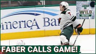 POSTCAST: Brock Faber Sends Wild to 3-2 OT win over Dallas