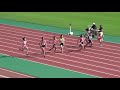 女子b2年100m_決勝_2019年度第7回札幌中学選手権20190801