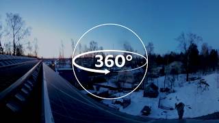 360-video: Auringon aika on täällä – katso, miten Hannele Cantell siirsi kotinsa aurinkoenergiaan