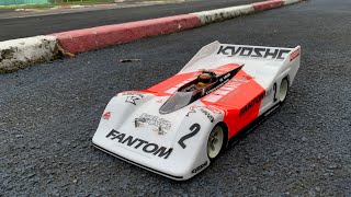 Kyosho Fantom Ep-4WD Crc-II Le Mans 480 Gold Advanced Timing Track run Timed Laps