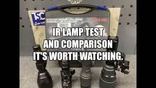 The Odepro KL 52-IR 850 nm IR Light comparison test and review.